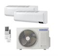 SAMSUNG - Kit DUAL PARETE WINDFREE ELITE 9000+9000 BTU (U.E. 5 KW)