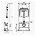 SANIWALL PRO UP Piastrellabile - Incasso [COLLEGA BAGNO COMPLETO]