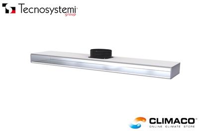 Plenum per DIFFUSORE Lineare L.800 1 Ferit. (1xD.150) Lateral