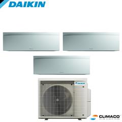 DAIKIN - Kit TRIAL PARETE EMURA BIANCO 7000+7000+7000 BTU (4KW)