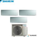 DAIKIN - Kit TRIAL PARETE EMURA BIANCO 7000+7000+9000 BTU (5,2 KW)