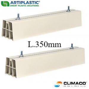 SUPPORTI Clima a PAVIMENTO - L 350mm        PER CLIMA (COPPIA 2PZ)