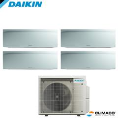 DAIKIN - Kit QUADRI PARETE EMURA BIANCO 7000+7000+7000+9000 BTU