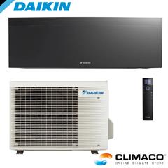 DAIKIN - Kit MONO PARETE EMURA NERO 12000 BTU - Wi-Fi INVERTER