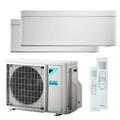 DAIKIN - Kit DUAL PARETE STYLISH White 9000+9000 BTU (U.E. 4 KW)