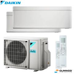 DAIKIN - Kit DUAL PARETE STYLISH White 9000+12000 BTU (U.E. 5 KW)