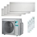 DAIKIN - Kit QUADRI PARETE STYLISH White 7000+7000+7000+12000 BTU