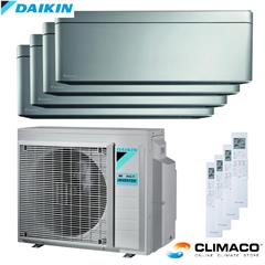 DAIKIN - Kit QUADRI PARETE STYLISH Silver 7000+7000+7000+7000 BTU