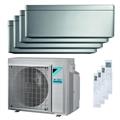 DAIKIN - Kit QUADRI PARETE STYLISH Silver 7000+7000+9000+12000 BTU