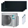 DAIKIN - Kit TRIAL PARETE STYLISH Tot Black 7000+7000+9000 BTU