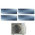 DAIKIN - Kit QUADRI PARETE EMURA Silver 7000+7000+7000+9000 BTU