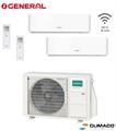 GENERAL - Kit DUAL PARETE KMCG 7000+9000 BTU (U.E. 4 KW) WI-FI