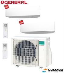 GENERAL - Kit DUAL PARETE KETA BIANCO 9000+12000 BTU (U.E. 5 KW)