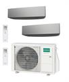 GENERAL - Kit DUAL PARETE KETA SILVER 9000+9000 BTU (4 KW) WI-FI