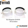 FER - KIT SDOPPIATO 80/80 Condensazione (DIVACONDENS E BLUEHELIX B)