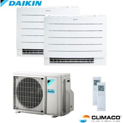 DAIKIN - Kit DUAL a PAVIMENTO PERFERA 9000+12000 BTU (U.E. 5 KW)